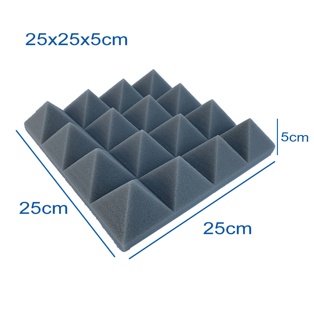 Strong Self-Adhesive Acoustic Foam Panels from China Factory for Studio Soundproofing and Sound Absorption on Walls