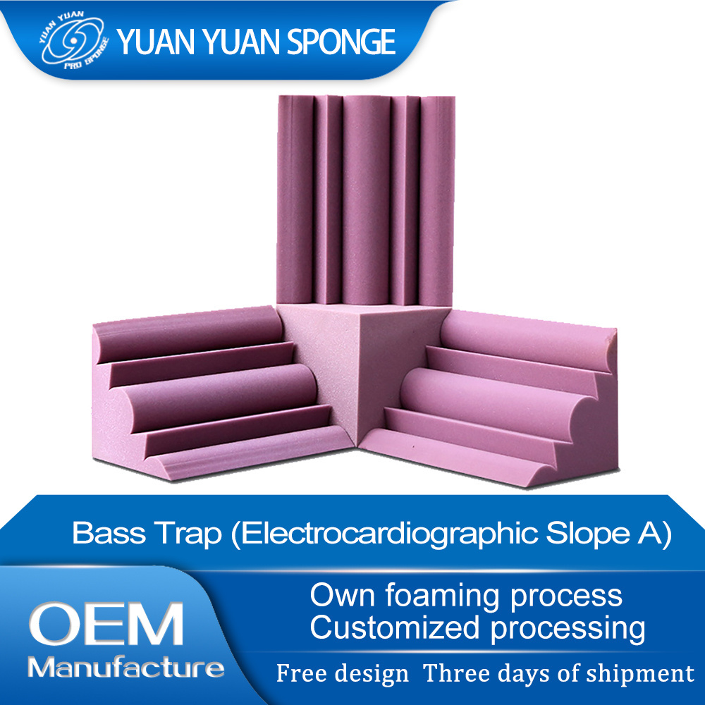 Wholesale Panel Bevel Acoustic Foam And Board Acoustic Foam Sound Absorption Bass Trap