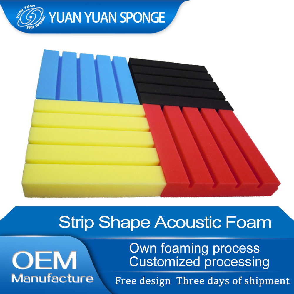 YuanYuan Hot Sale Polyurethane Acoustic Wall Panel Fireproofing Sound Proof Foam For Personal Studio Recording Booth