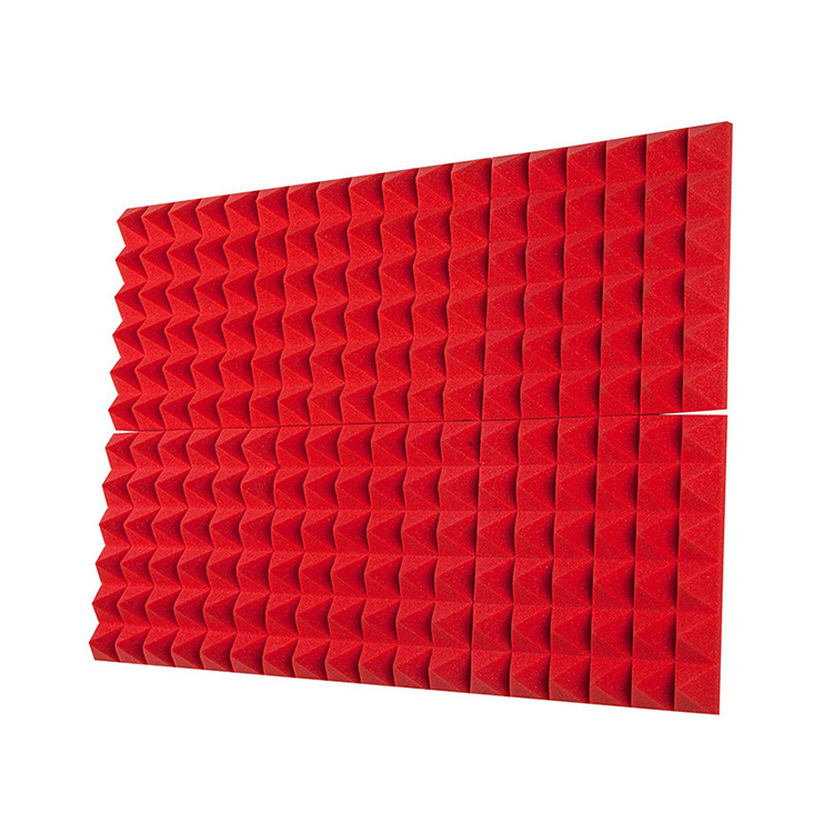 Factory Direct Sell Pyramid Shape Sound Acoustic Foam Noise Absorbing Sound Proof Foam Panels