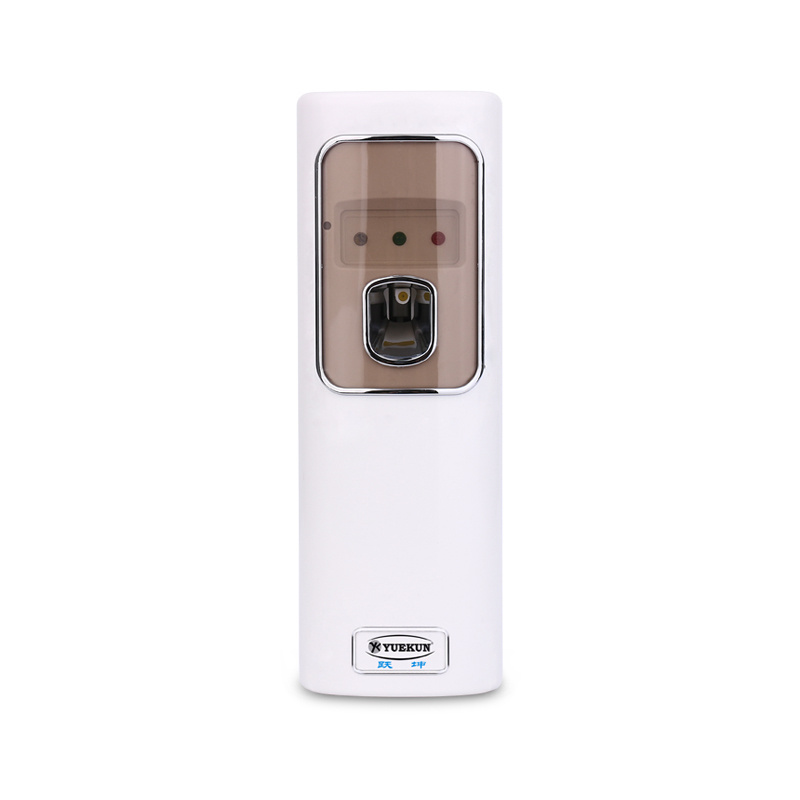 Yuekun Wall mounted Electric Automatic Fragrance Machine Aerosol Air Freshener Dispenser Deodorant Timer Aerosol Sprayer