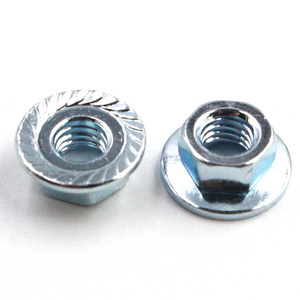 m6 serrated flange hex lock  domed nut Stainless Steel Flange Nut Rotating Hex Flange Nut with  movable Captive Conical Washer