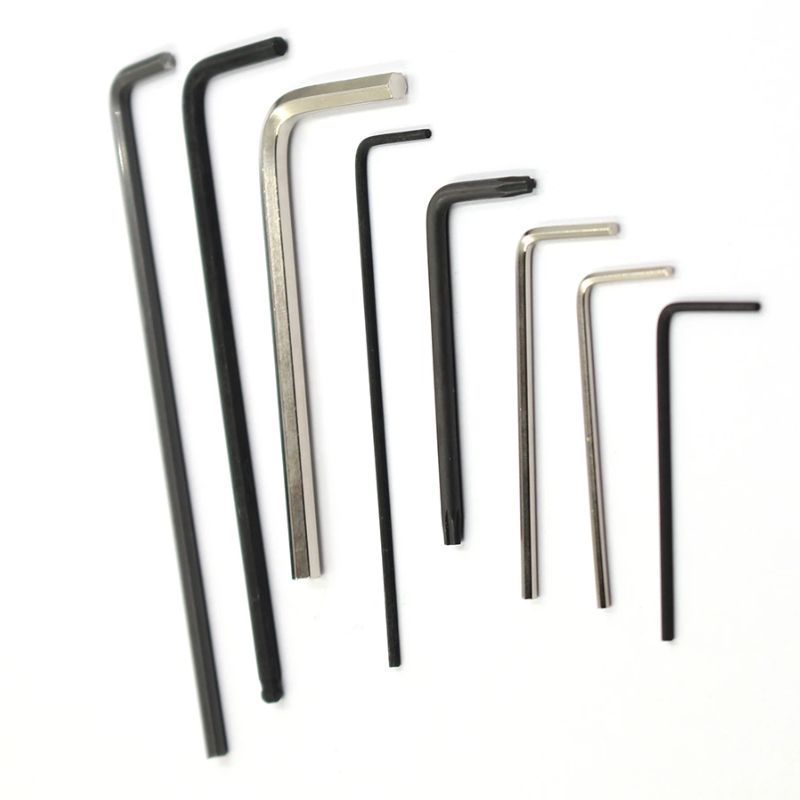 2mm 2.5mm 4mm 5mm 3mm 316 stainless steel hex key allen wrench flat head t handle headless no head wrench for set screw