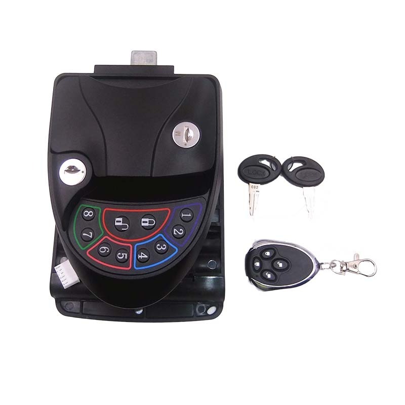 Alloy 20 m Remote Control and Keypad  outdoor universal car door lock for Caravan Camper Bus