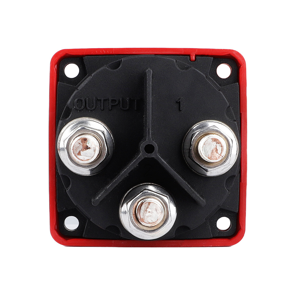 3 4 Position 32V 300 Amp M-Series Waterproof Ignition Protected Marine Boat Dual Battery Isolator Mini Selector Switches