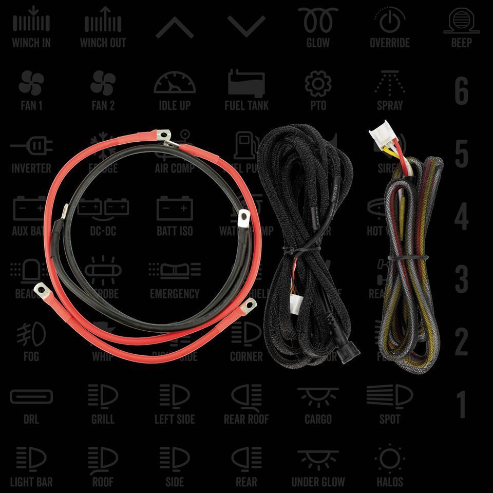 8 Way Switch Panel 10-30V with up to 60A Continuous