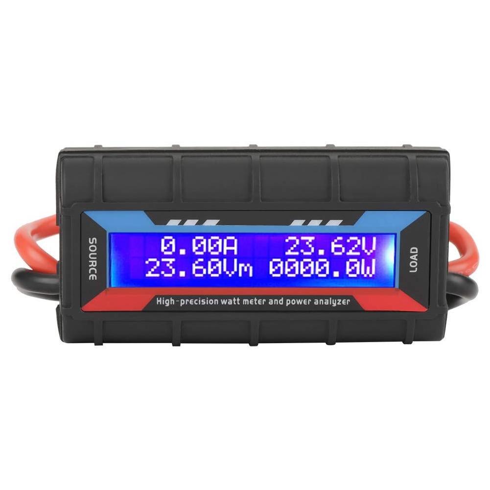 150A Digital DC Inline 4.8V~60V High Precision Watt Meter Voltage Amp Meter Power Analyzer