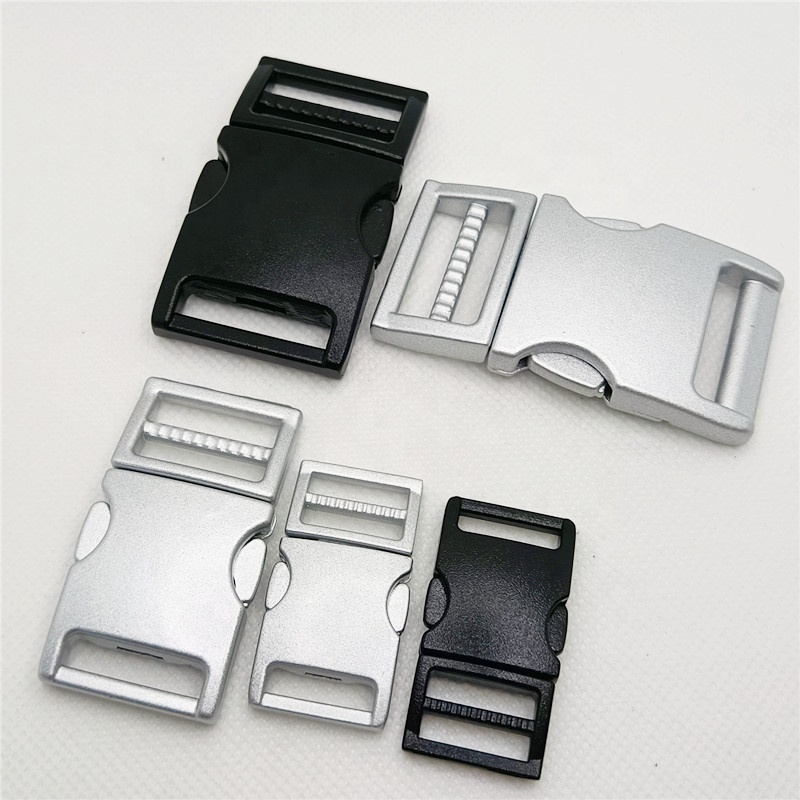 Wholesale Cheap 5/8 inch Aluminum Quick Side Release Detach Belt Buckle 15mm