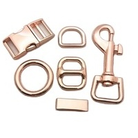 13MM Custom Color Nickel Rose Gold Bronze Metal D-Rings Loop Buckle Bag Making Accessories D Rings Hardware for Handbags