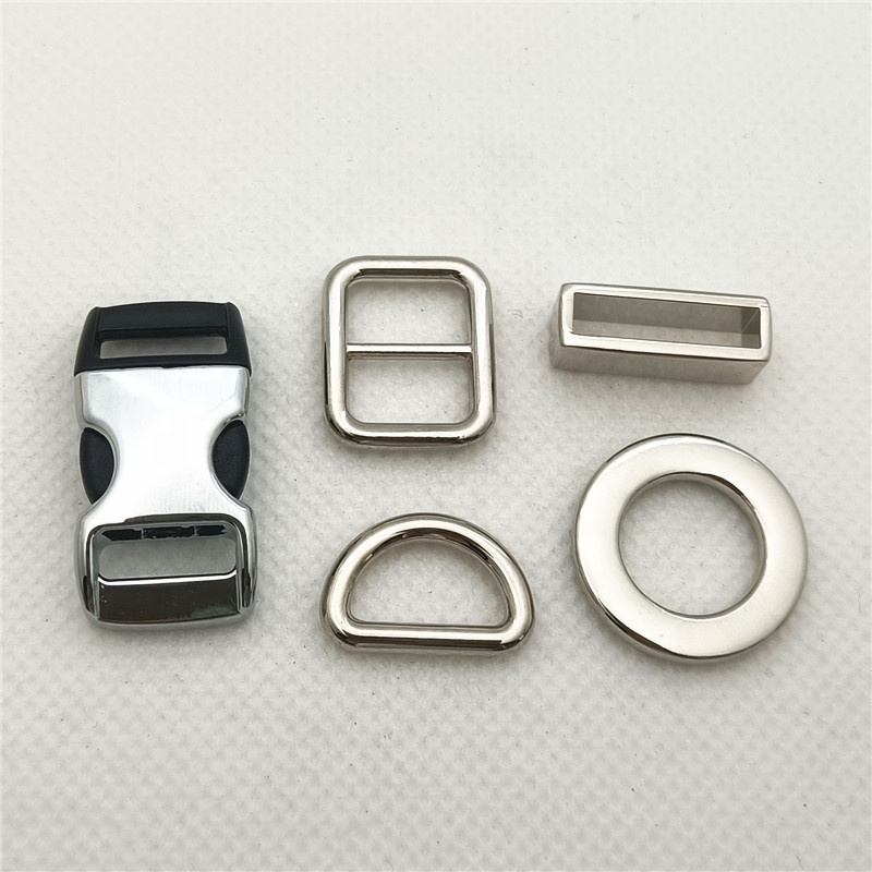 13MM Custom Color Nickel Rose Gold Bronze Metal D-Rings Loop Buckle Bag Making Accessories D Rings Hardware for Handbags