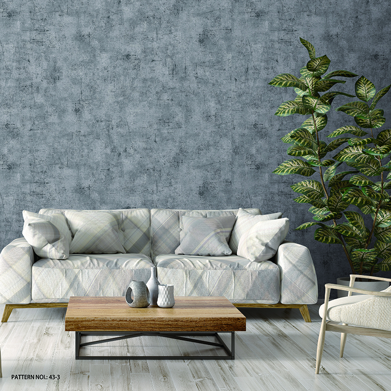 Nature Textured Design 106 cm Washable Vinyl Wallpaper for Wall