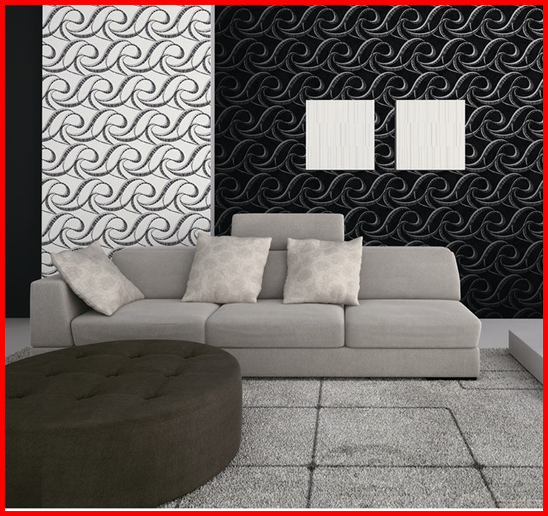 Modern Design PVC Wall Papers Decor Wallpaper Wall Living Room 3D