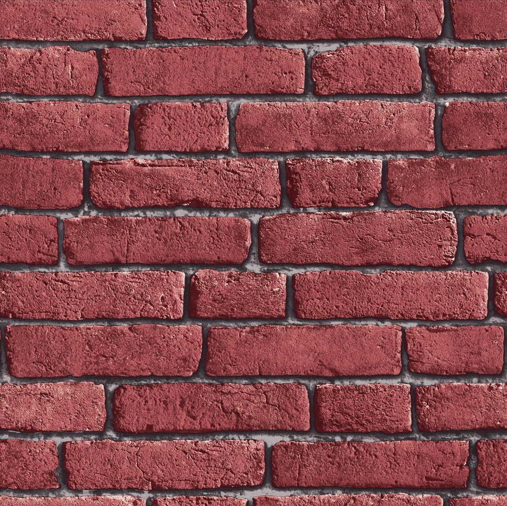 Classic Red Brick Design Vinyl Wallpaper 3D Wall Paper Rolls