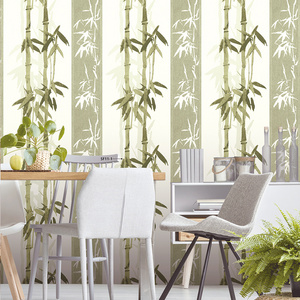 Classic Design PVC Water Resistant Wallpaper Bamboo Wallpaper China