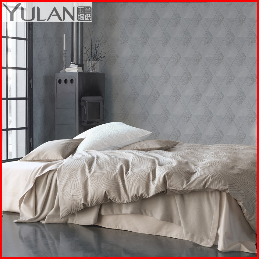 Classic Diamond Design High-end Non-woven Sound Absorbing Wallpaper