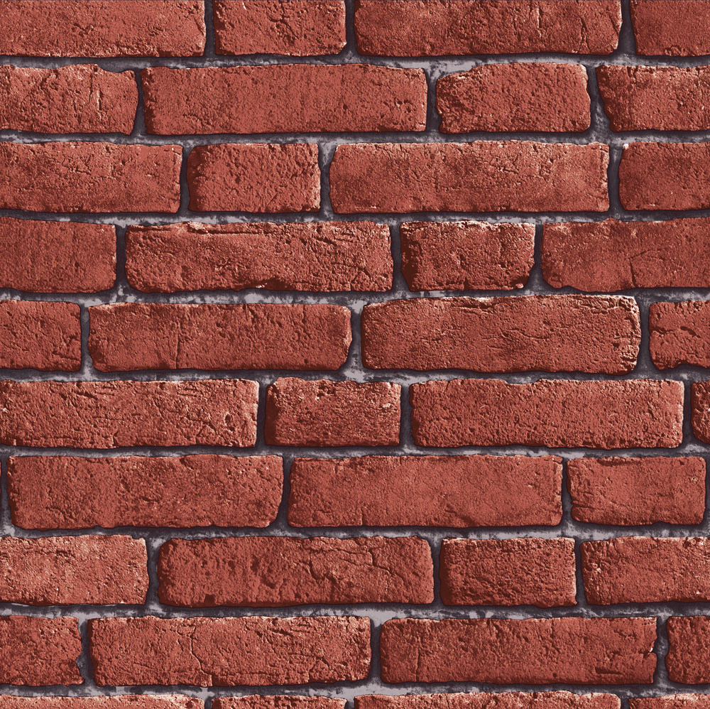 Classic Red Brick Design Vinyl Wallpaper 3D Wall Paper Rolls