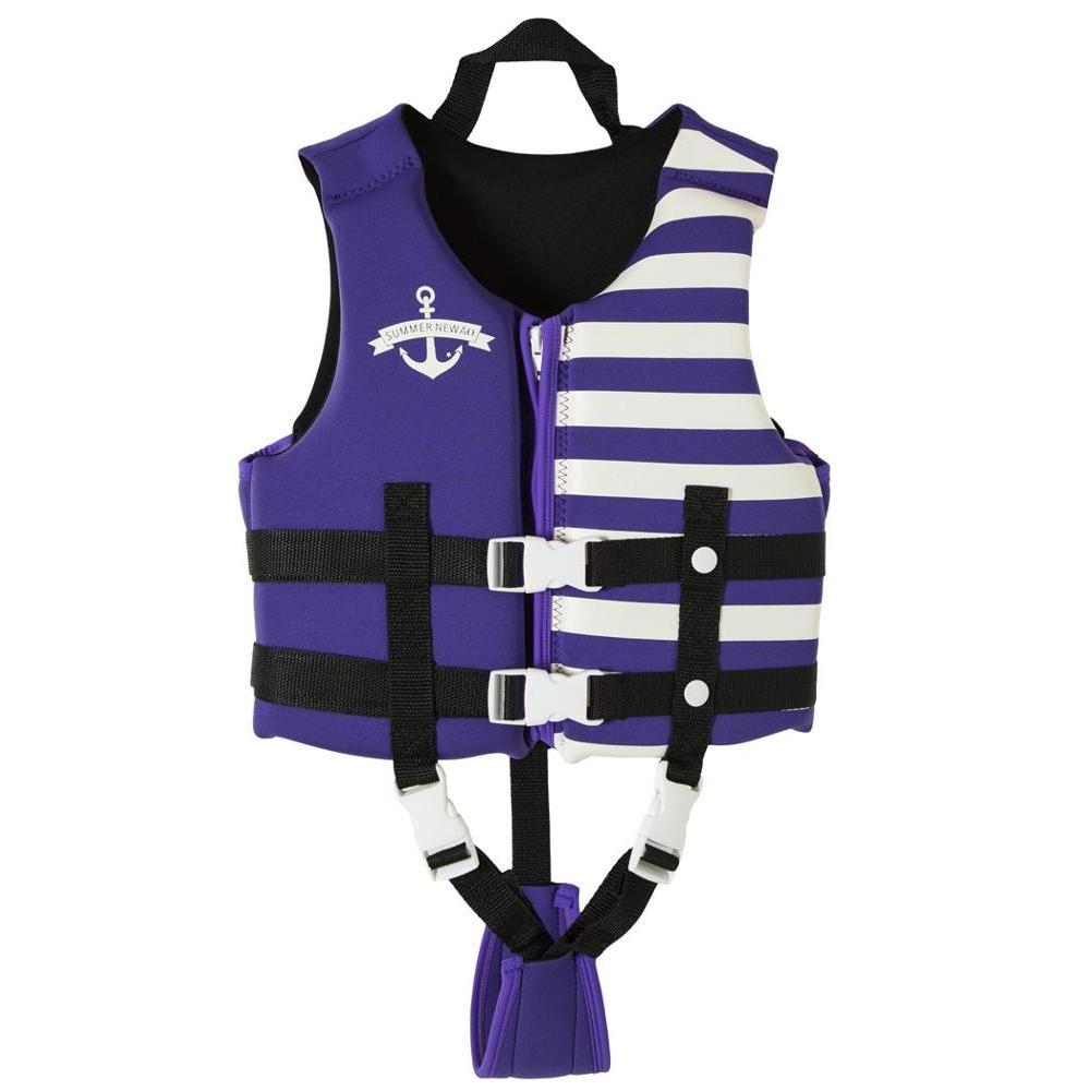 Adjustable Safety Strap Toddlers Flotation Swimming Aid Kids Swim Vest Life Jacket