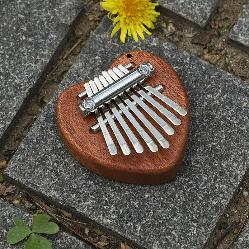 Mini Kalimba Exquisite Finger Thumb Piano Marimba Musical Good Accessory Pendant Gift