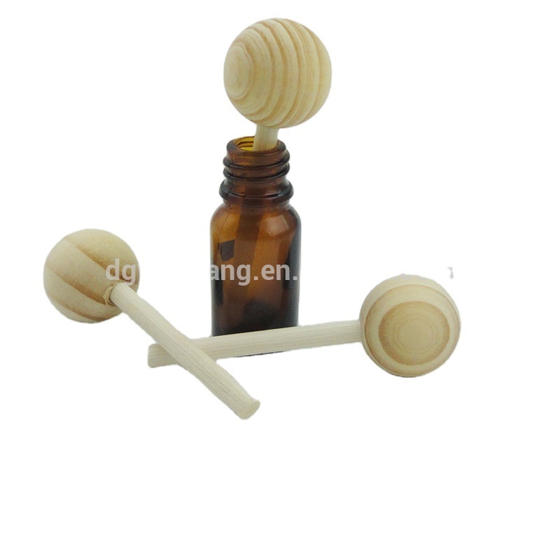 Natural Pine Wood Ball With Rattan Stick For Home Air Freshener And Decoration