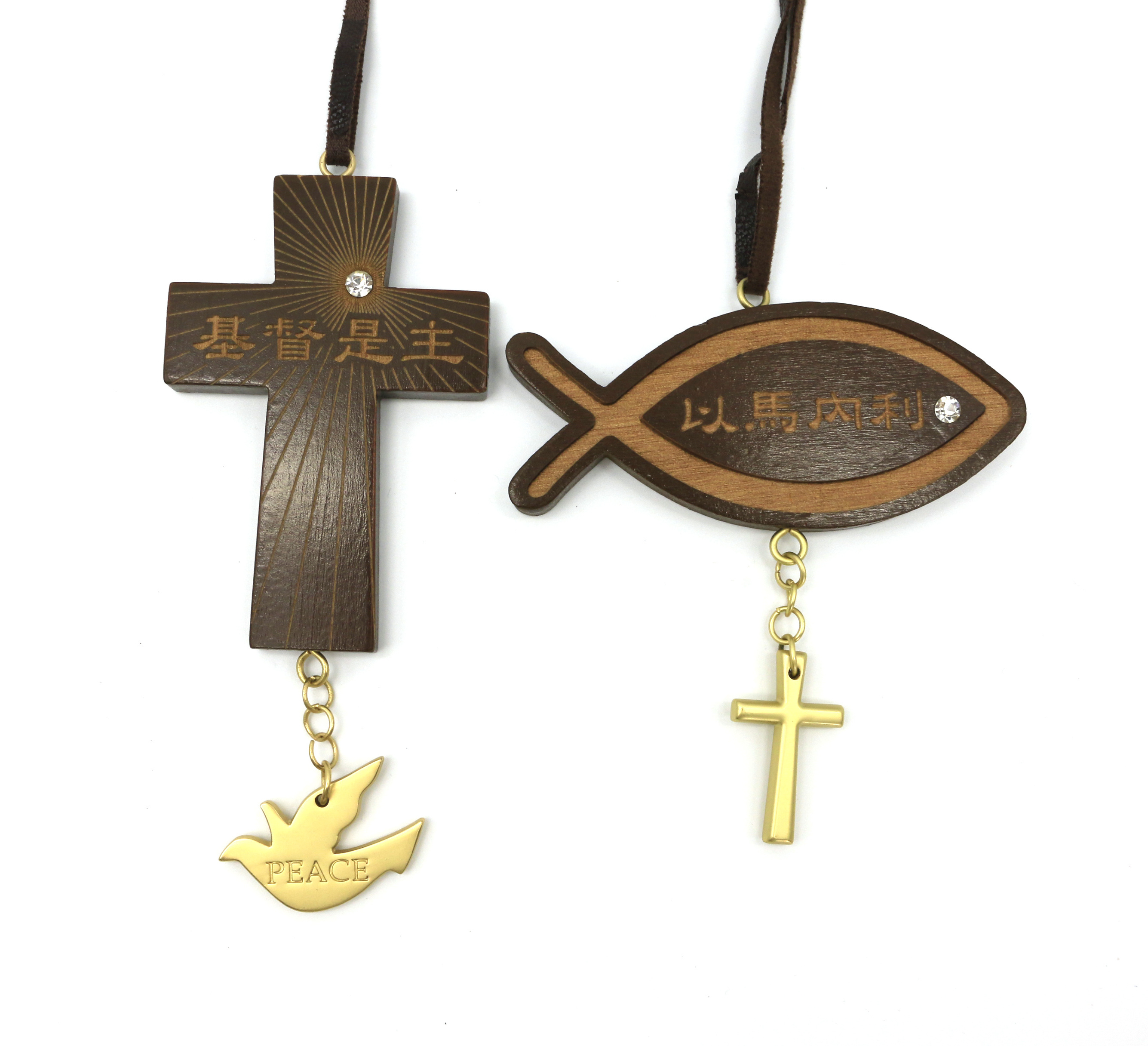 handmade holy christian comfort holding small wooden mini wood cross pendant charms bulk crafts decor gifts religious