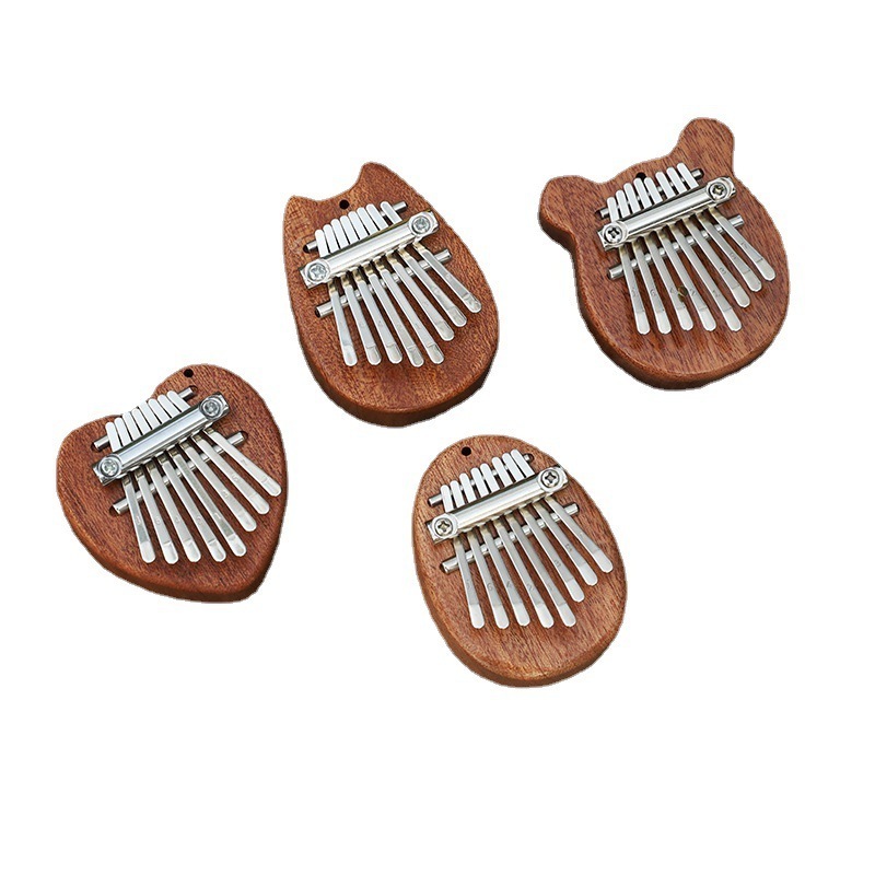 Mini Kalimba Exquisite Finger Thumb Piano Marimba Musical Good Accessory Pendant Gift