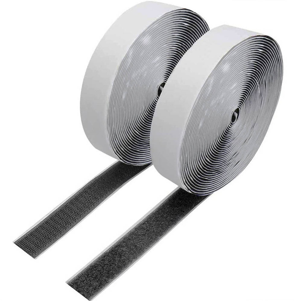 Sticky  Soft Loop Tape Tape Self-Adhesive Strong Custom Shapes Dot Hookcustomized magic tape sustainable hook and loop