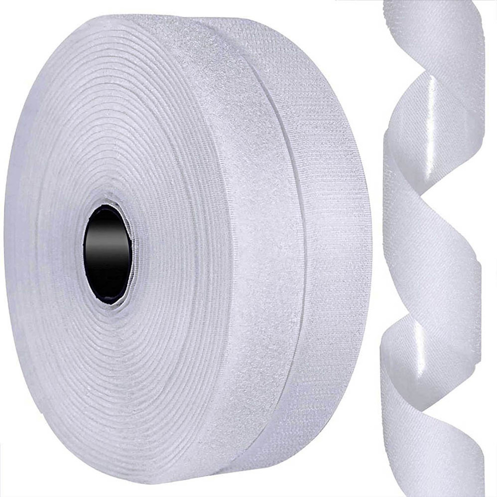 Sticky  Soft Loop Tape Tape Self-Adhesive Strong Custom Shapes Dot Hookcustomized magic tape sustainable hook and loop