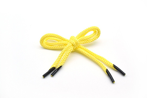 with for plastic tips shoelace shoe lace custom polyester round hollow packaging woven braided cord string rope