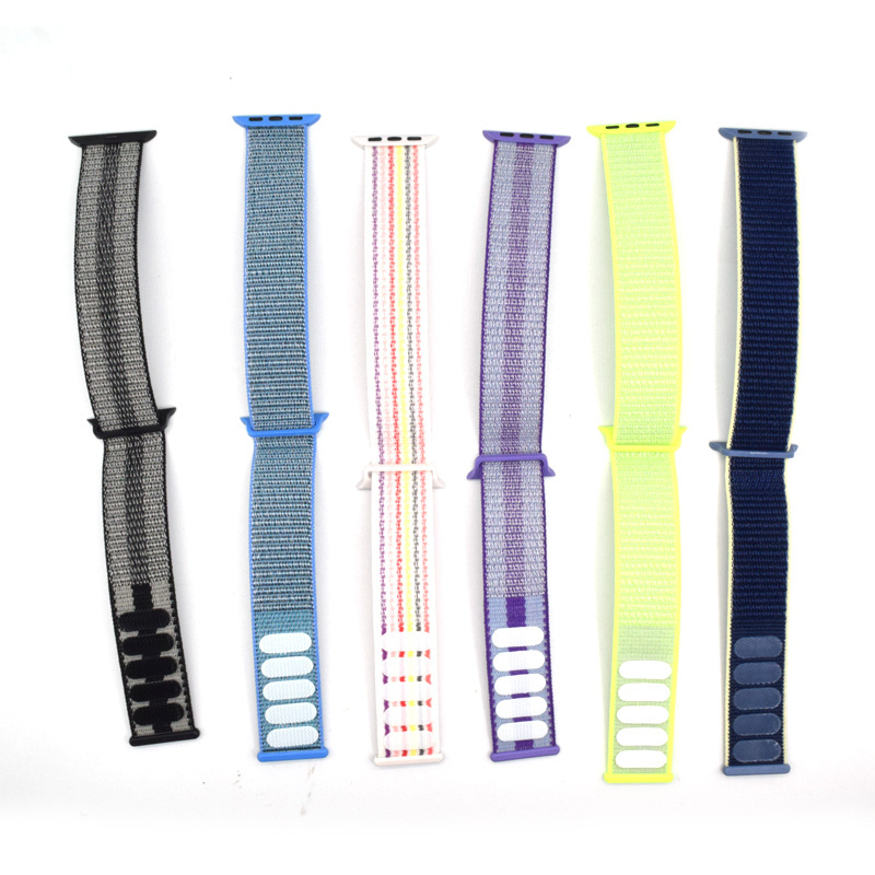 Custom 23mm White Nylon Band Luxury and Fashion Watch Strap for Watch Includes Box Packaging Flexible Watch Bands