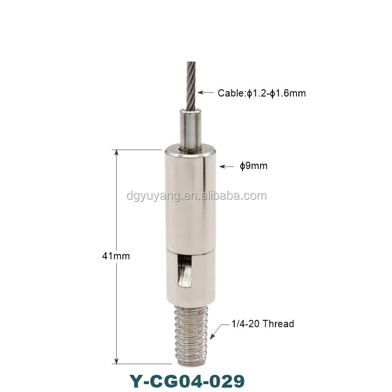 China Supplier Cable Clips Suspension Kit Ceiling Hanging Wire Gripper for Light Attachment Cable Management