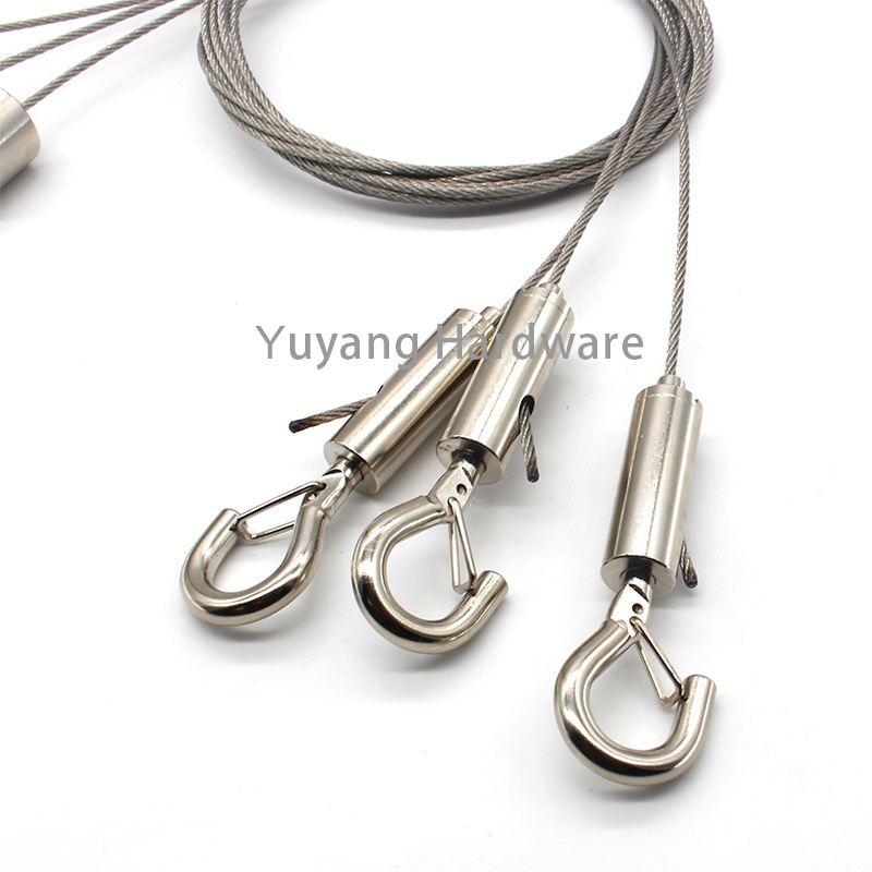 Universal Brass Wire  gripper Copper Cable gripper with Hook for Hanging Multiple Uses for acoustic panel for soundproof panel