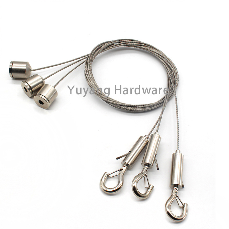 Universal Brass Wire  gripper Copper Cable gripper with Hook for Hanging Multiple Uses for acoustic panel for soundproof panel