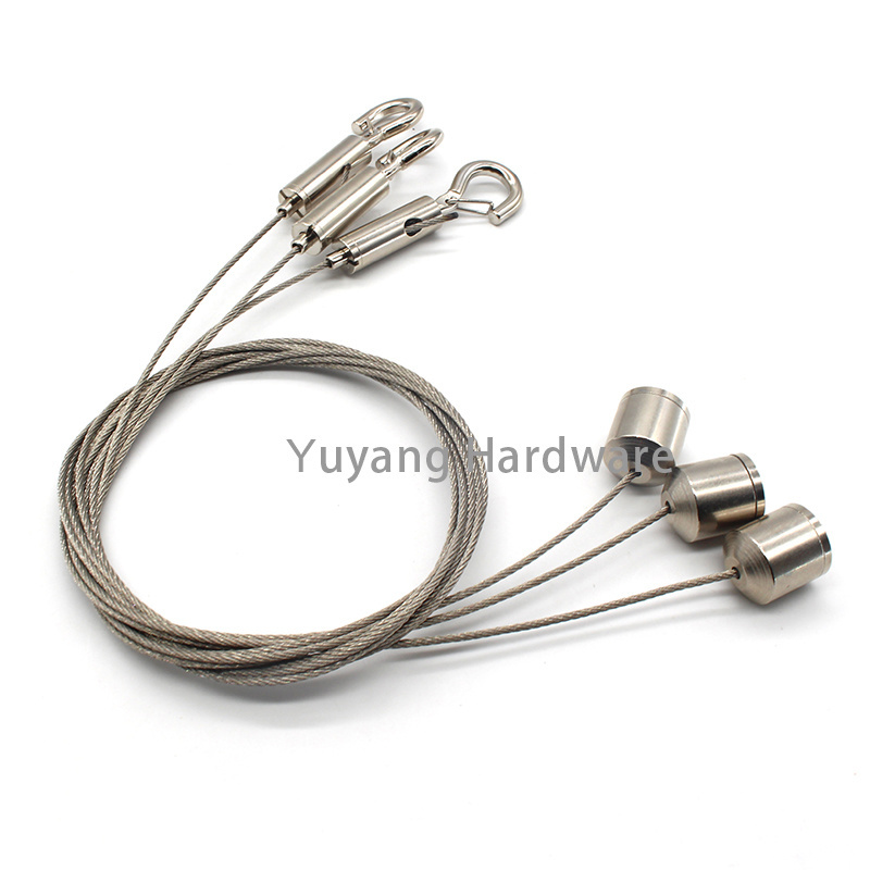 Universal Brass Wire  gripper Copper Cable gripper with Hook for Hanging Multiple Uses for acoustic panel for soundproof panel