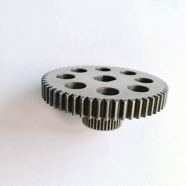 Best price precision powder metallurgy sintered metal industrial spur double gear for sale