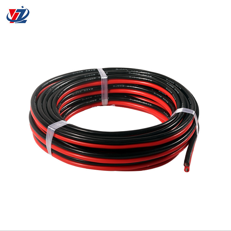 Ready Goods   Red and Black Two Core Flat Ribbon Wire