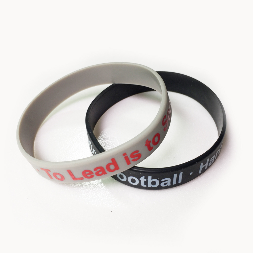 Hot sale Silicone Wristbands Personalized Advertising Gifts Cool Soft Custom Logo Silicon Bracelets Party Wristband