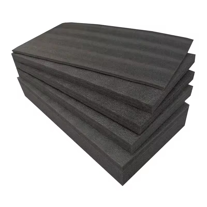 Custom Foam Insert Packaging Black EPE PU EVA Foam Package High Density Polyethylene Foam Insert Packaging