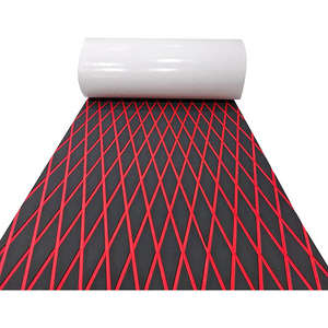 Custom Boat Flooring EVA mat Foam Boat Decking Marine Mat Non-Slip Self-Adhesive Flooring Sheet for Motorboat Kayak Surfboard