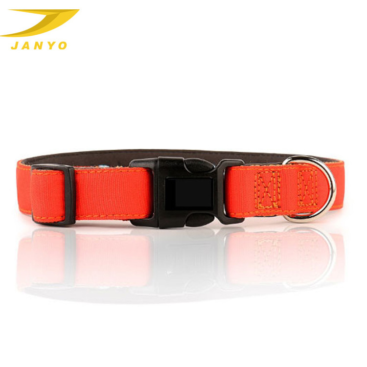 supplier wholesale adjustable quick release breakaway embroidered nylon dog collar