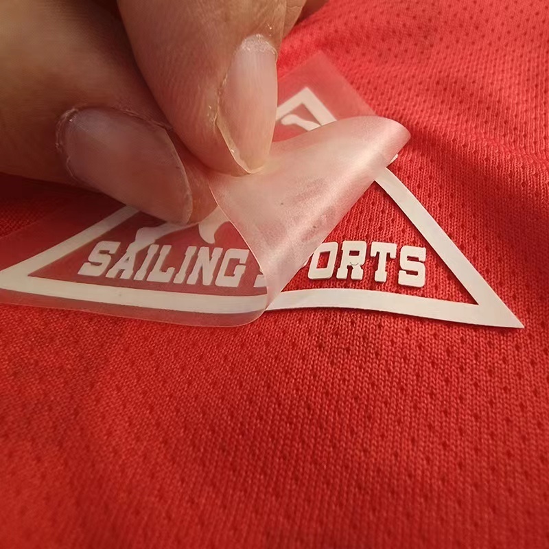 factory Custom Print 3D Logo Silicone logo tag Heat Transfer Printing cloth Label high quality 3D PVC Rubber Logo For t-Shirt