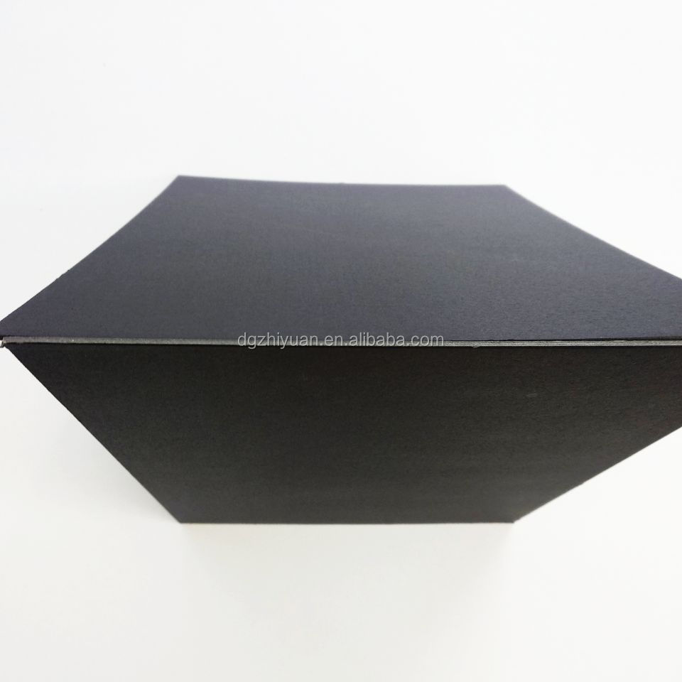 Good Quality black paperboard for packaging  black paper with black core black cardboard