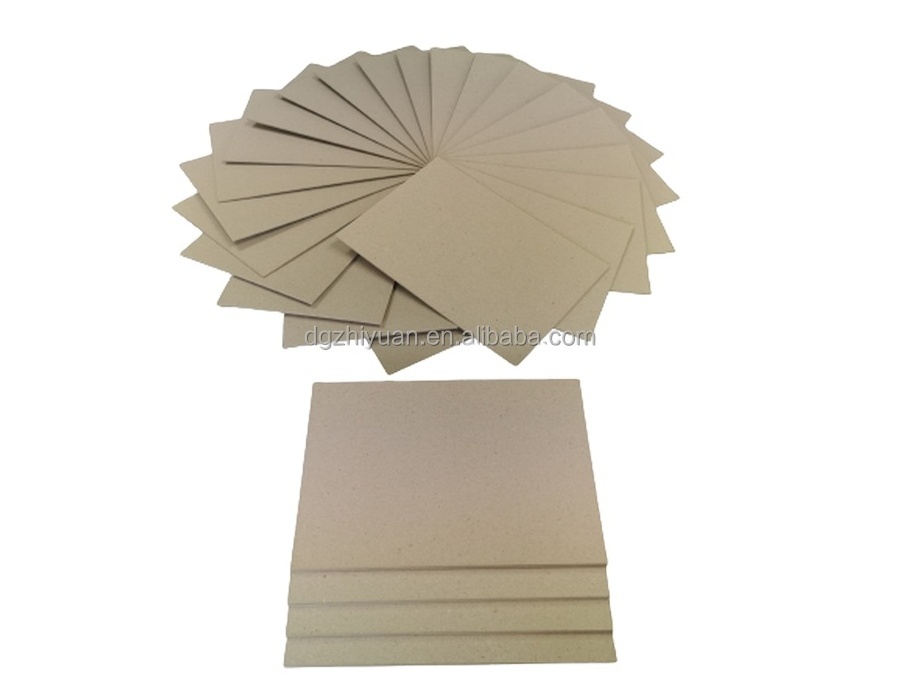 High Quality Electronic Grey Paperboard Carton Grey Chip Board Paper Sheets Double Side Gray Cardboard