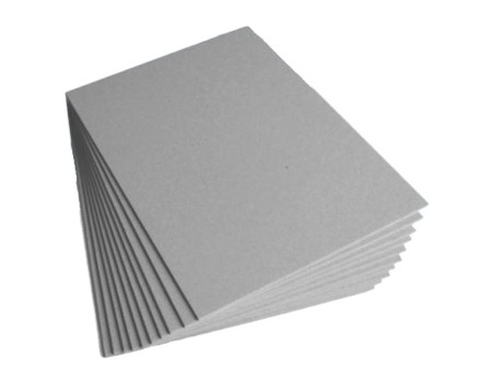 High Quality Electronic Grey Paperboard Carton Grey Chip Board Paper Sheets Double Side Gray Cardboard