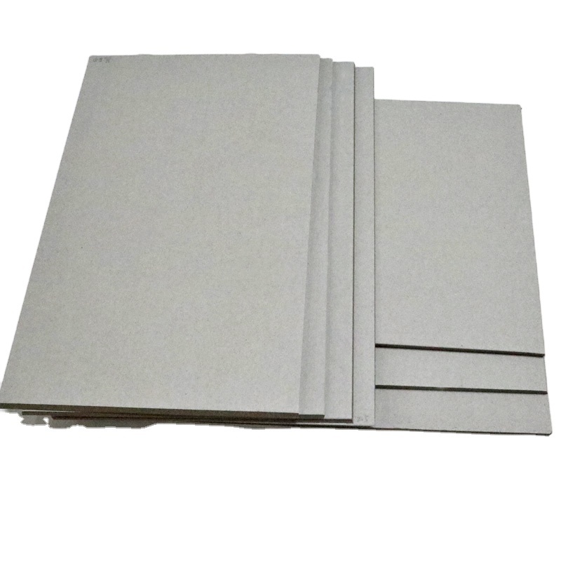 High Quality Electronic Grey Paperboard Carton Grey Chip Board Paper Sheets Double Side Gray Cardboard