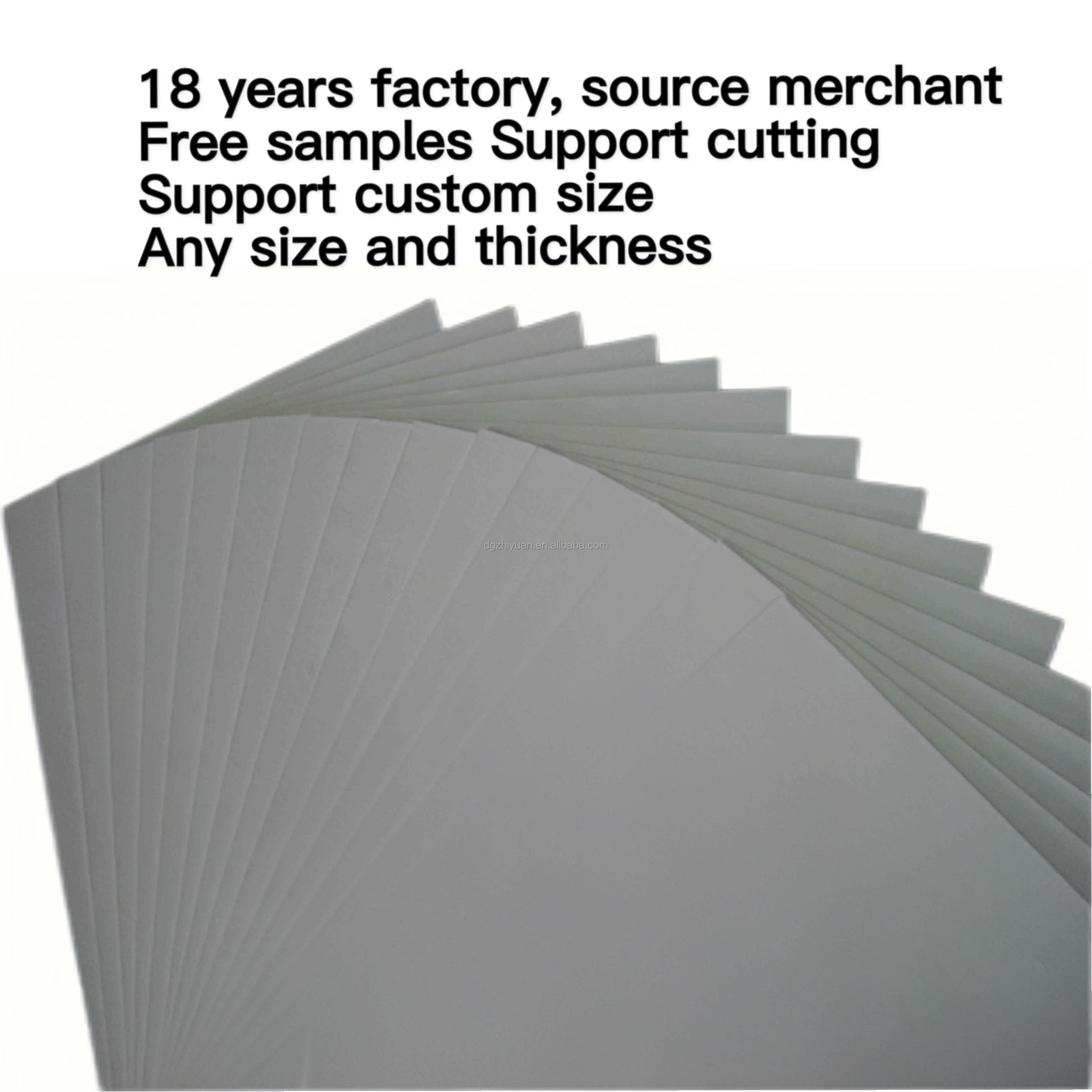 High Quality Electronic Grey Paperboard Carton Grey Chip Board Paper Sheets Double Side Gray Cardboard