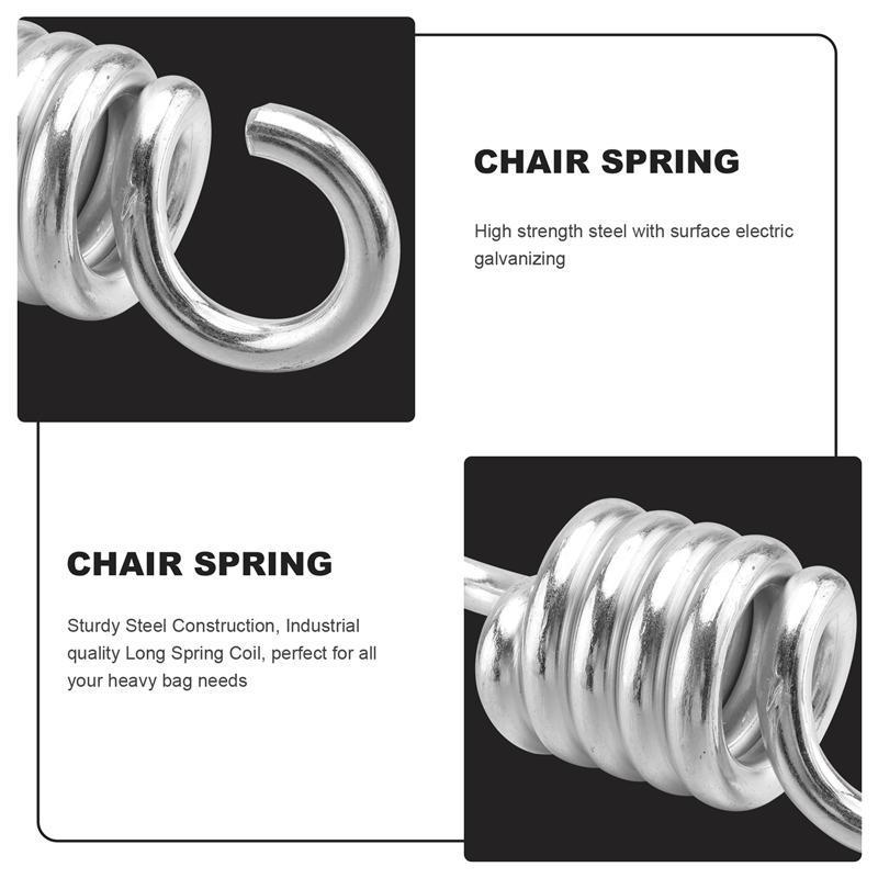 Hammock Chair Hanging Porch Swing Spring Heavy Duty Stainless Steel Hammock Swing Hardware 6.7mm Dual Swivel Hooks