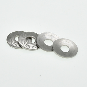 M3 M4 M5 M6 M8 M10 M12 M16 Lock Washer NFE25511/SN70093 French Washers Serrated Conical Spring Washer Stainless Steel A2