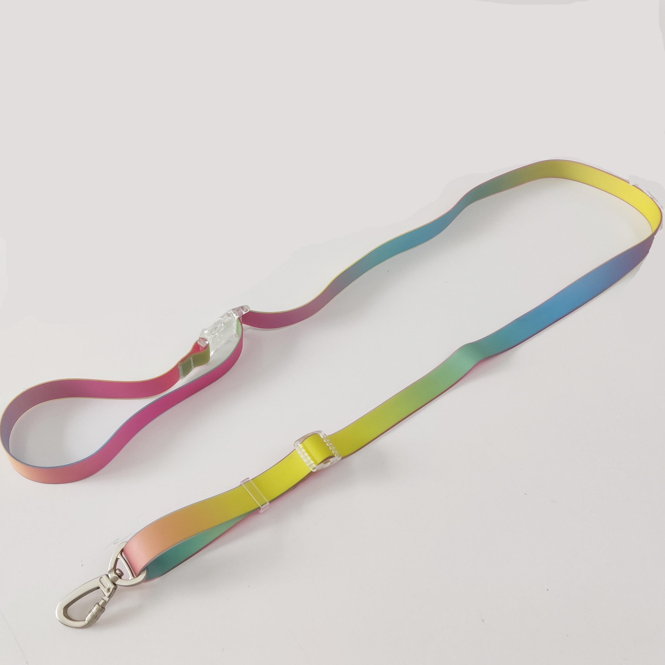 Custom Fashion Silicone Tpu Pvc Waterproof Dog Collar And Leash Set With Heat Transfer Logo On Strong Nylon Strap