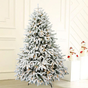 Fat Christmas Tree, Luxury Style Snowy Christmas Tree for Party, Home, Office