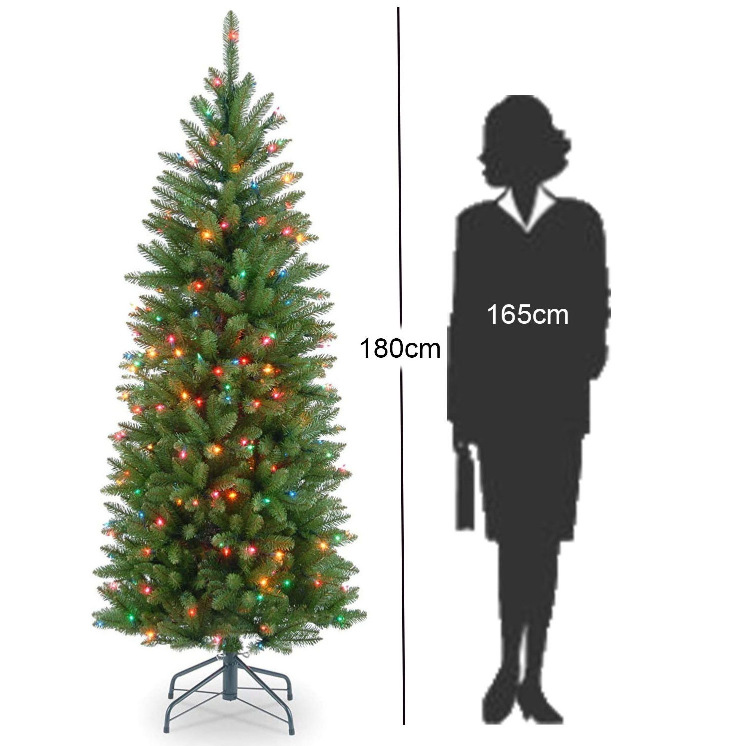 2023 Wholesale high quality 6ft artificial led light christmas tree arbol de navidad